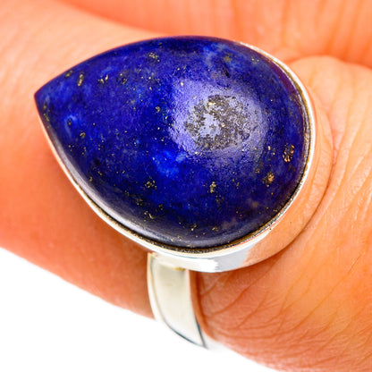 Lapis Lazuli Rings handcrafted by Ana Silver Co - RING84977