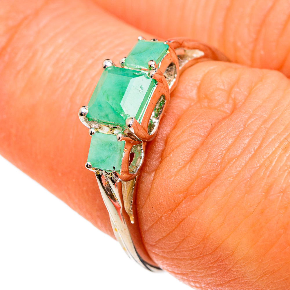 Emerald Rings handcrafted by Ana Silver Co - RING84979