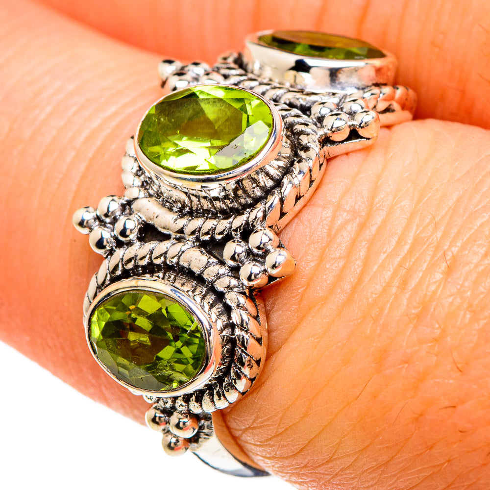 Peridot Rings handcrafted by Ana Silver Co - RING84982