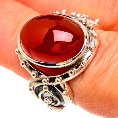 Carnelian Rings handcrafted by Ana Silver Co - RING84988