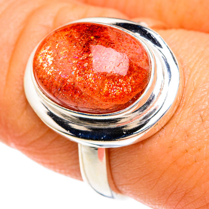 Sunstone Rings handcrafted by Ana Silver Co - RING84989