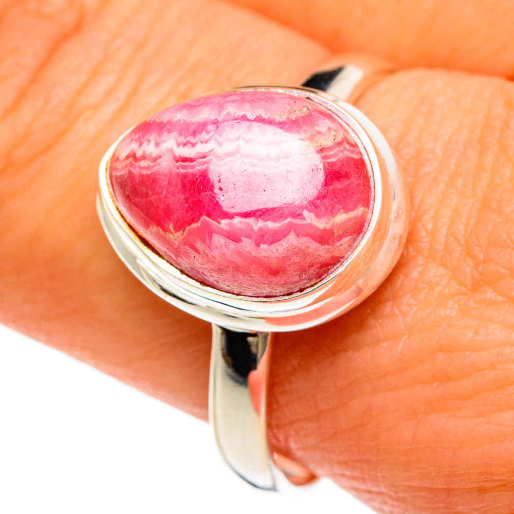 Rhodochrosite Rings handcrafted by Ana Silver Co - RING84994