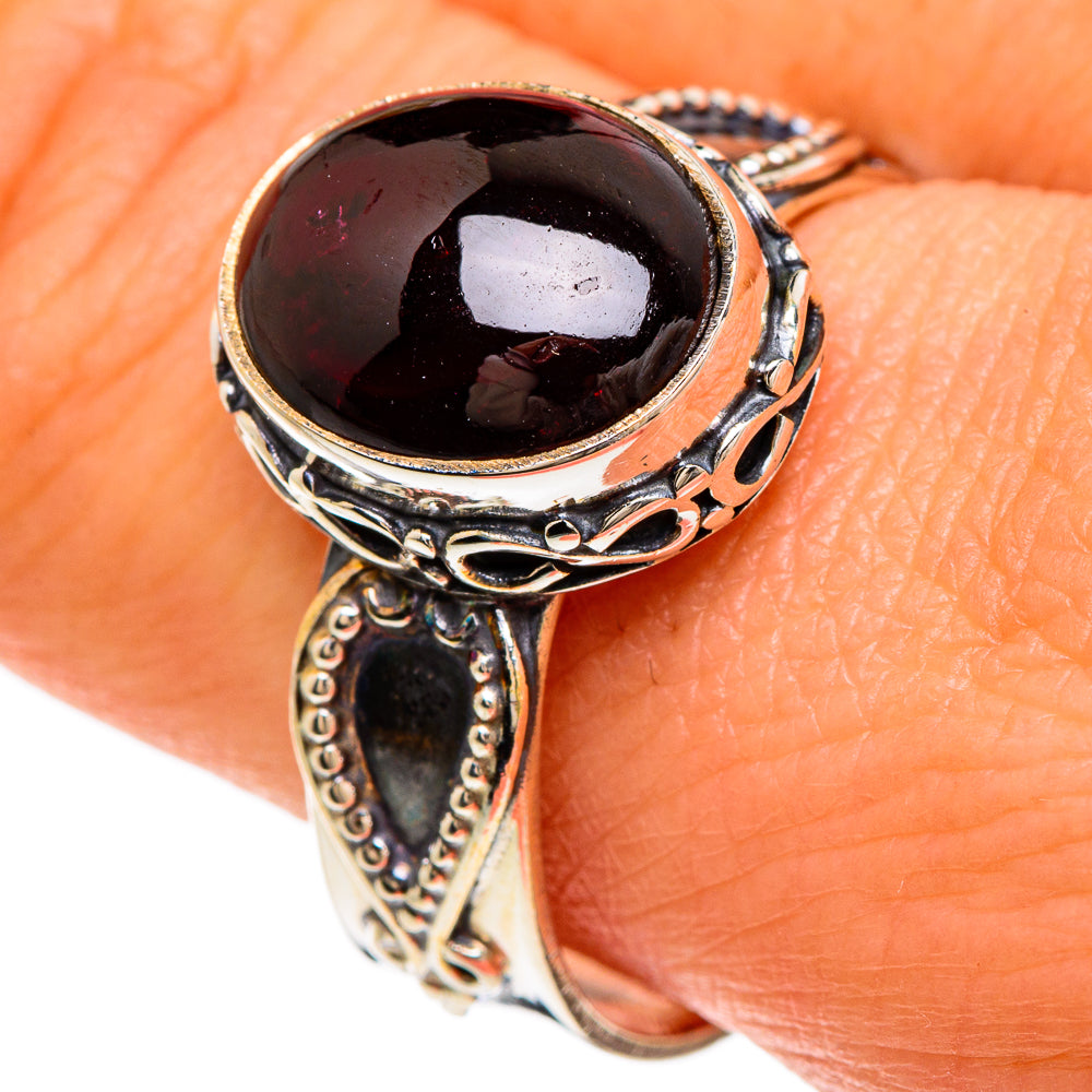 Garnet Rings handcrafted by Ana Silver Co - RING84997