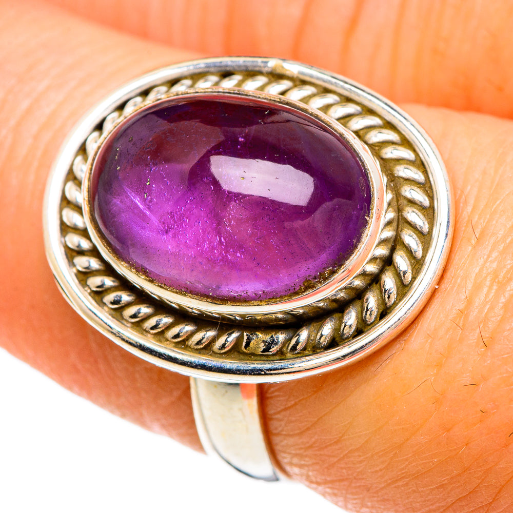 Amethyst Rings handcrafted by Ana Silver Co - RING84998