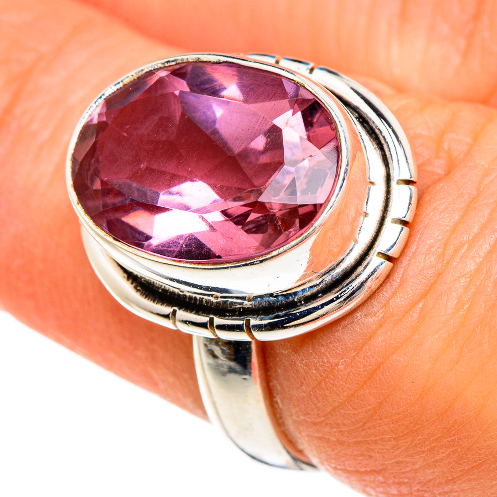Color Change Alexandrite (lab.) Rings handcrafted by Ana Silver Co - RING85001