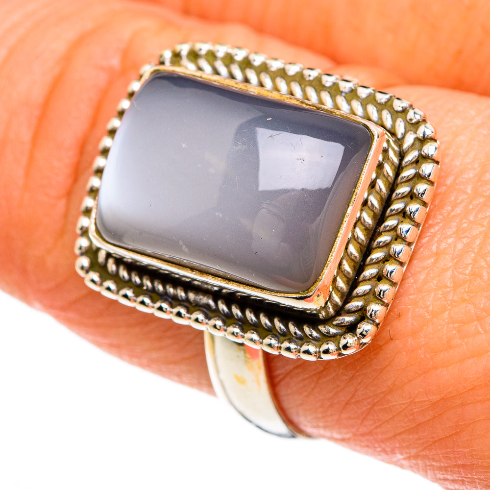 Moonstone Rings handcrafted by Ana Silver Co - RING85005