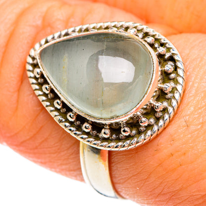 Aquamarine Rings handcrafted by Ana Silver Co - RING85018