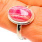 Rhodochrosite Rings handcrafted by Ana Silver Co - RING85037