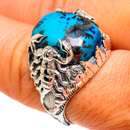 Shattuckite Rings handcrafted by Ana Silver Co - RING85048
