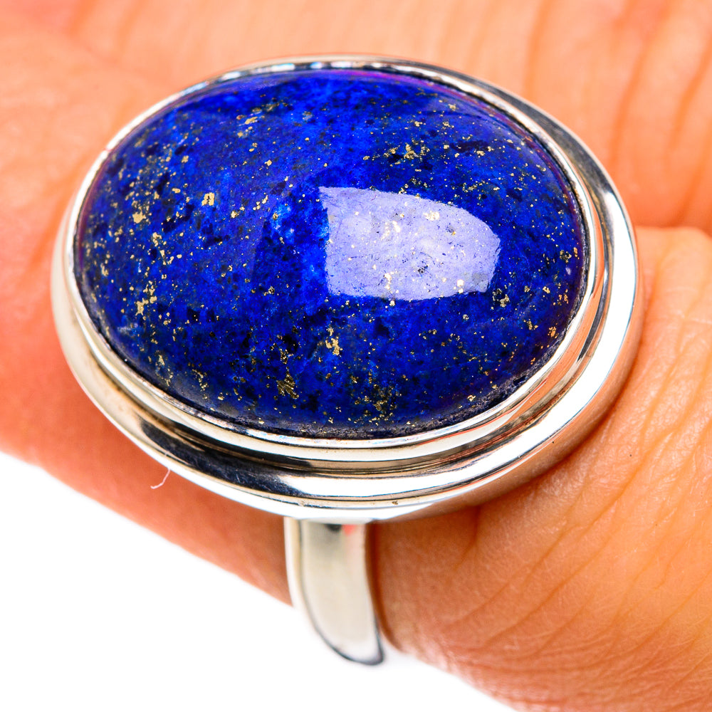 Lapis Lazuli Rings handcrafted by Ana Silver Co - RING85069