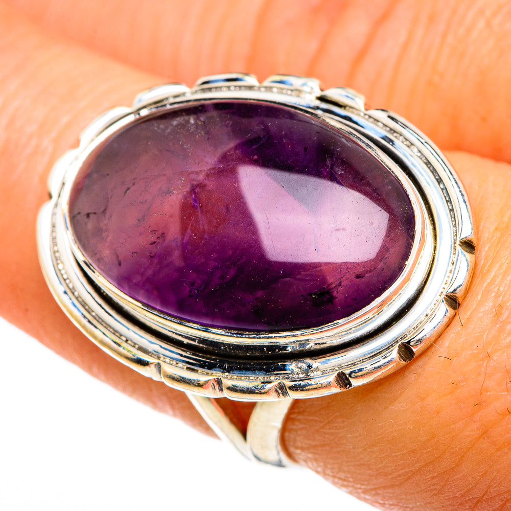 Amethyst Rings handcrafted by Ana Silver Co - RING85083