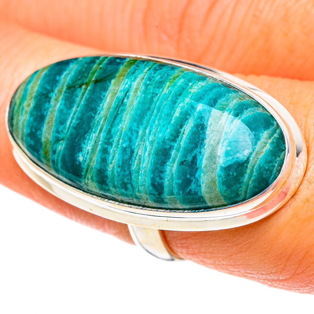 Amazonite Rings handcrafted by Ana Silver Co - RING85088