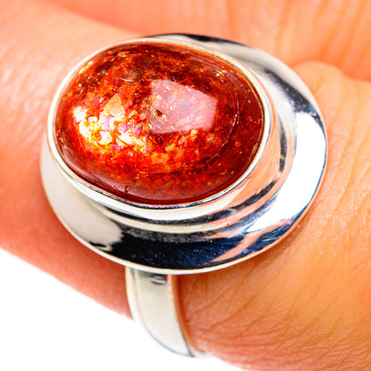 Sunstone Rings handcrafted by Ana Silver Co - RING85109