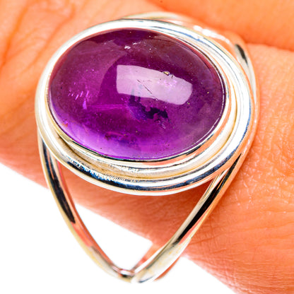 Amethyst Rings handcrafted by Ana Silver Co - RING85116