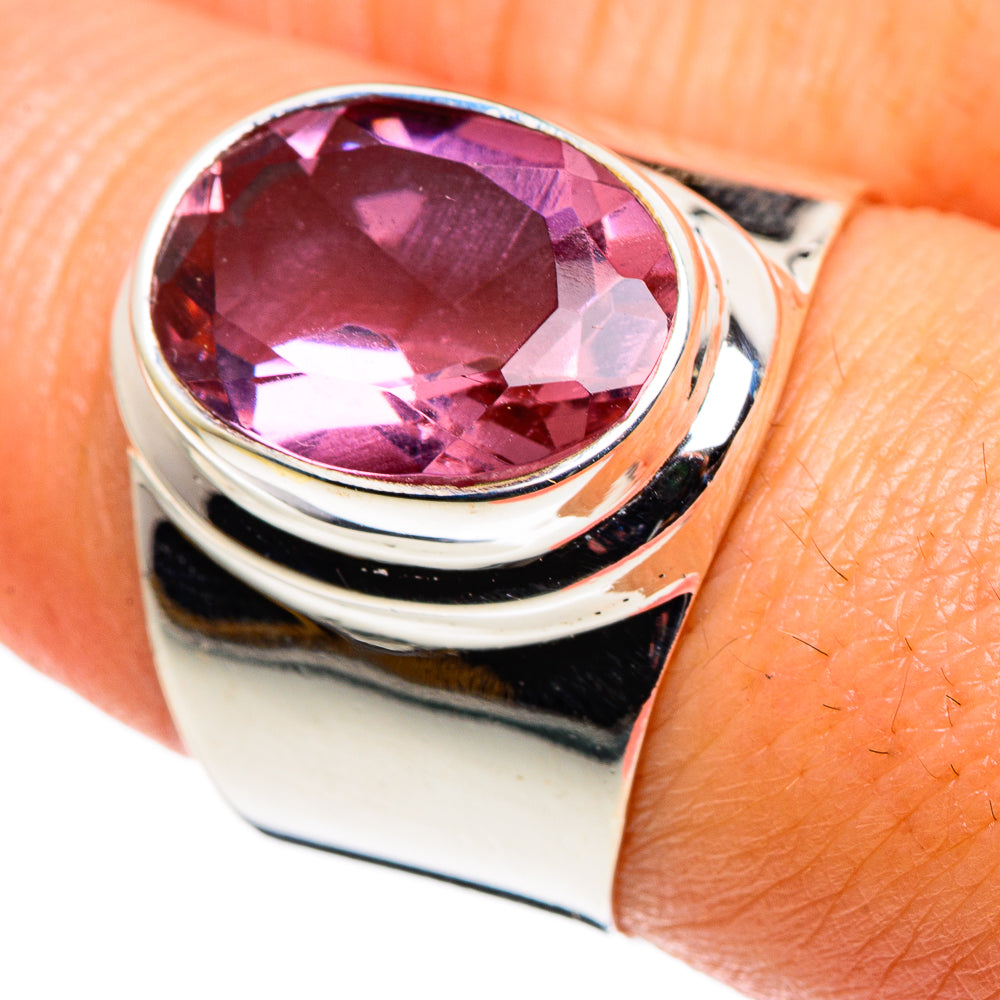 Color Change Alexandrite (lab.) Rings handcrafted by Ana Silver Co - RING85117