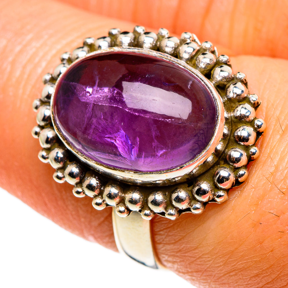 Amethyst Rings handcrafted by Ana Silver Co - RING85119