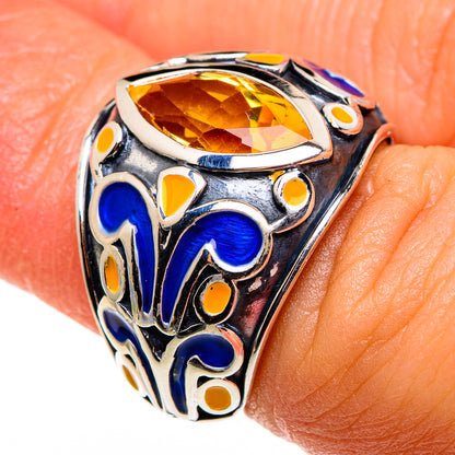 Citrine Rings handcrafted by Ana Silver Co - RING85132