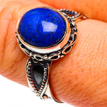 Lapis Lazuli Rings handcrafted by Ana Silver Co - RING85142
