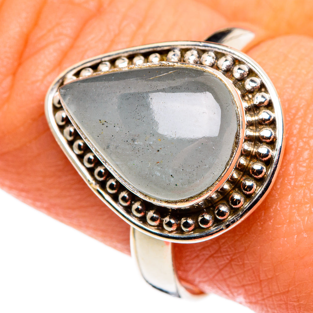 Aquamarine Rings handcrafted by Ana Silver Co - RING85143