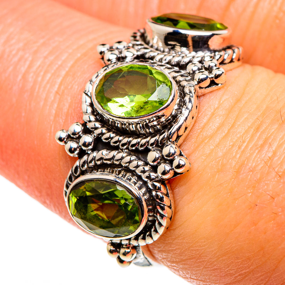 Peridot Rings handcrafted by Ana Silver Co - RING85149
