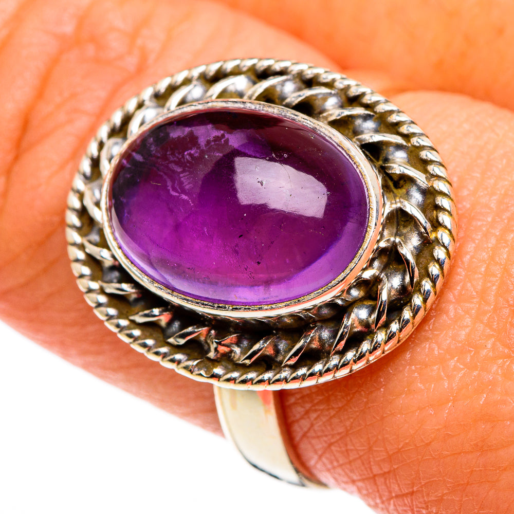 Amethyst Rings handcrafted by Ana Silver Co - RING85163