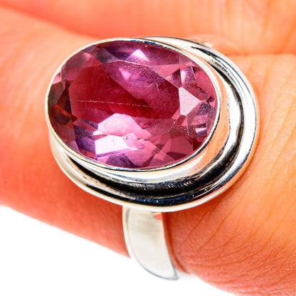 Color Change Alexandrite (lab.) Rings handcrafted by Ana Silver Co - RING85164
