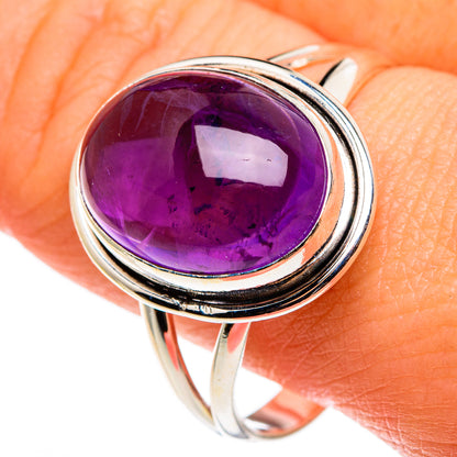 Amethyst Rings handcrafted by Ana Silver Co - RING85167