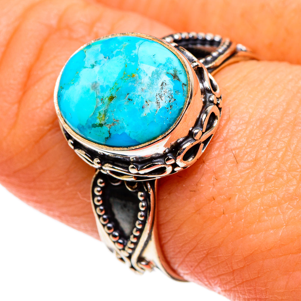 Chrysocolla Rings handcrafted by Ana Silver Co - RING85191