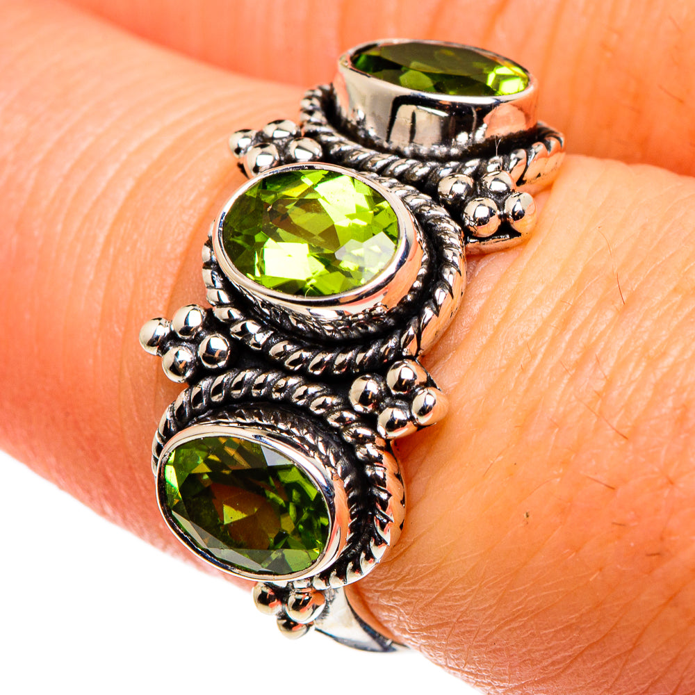 Peridot Rings handcrafted by Ana Silver Co - RING85194