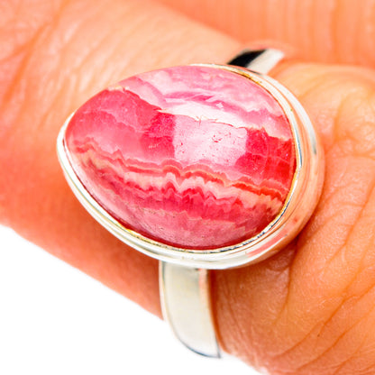 Rhodochrosite Rings handcrafted by Ana Silver Co - RING85206