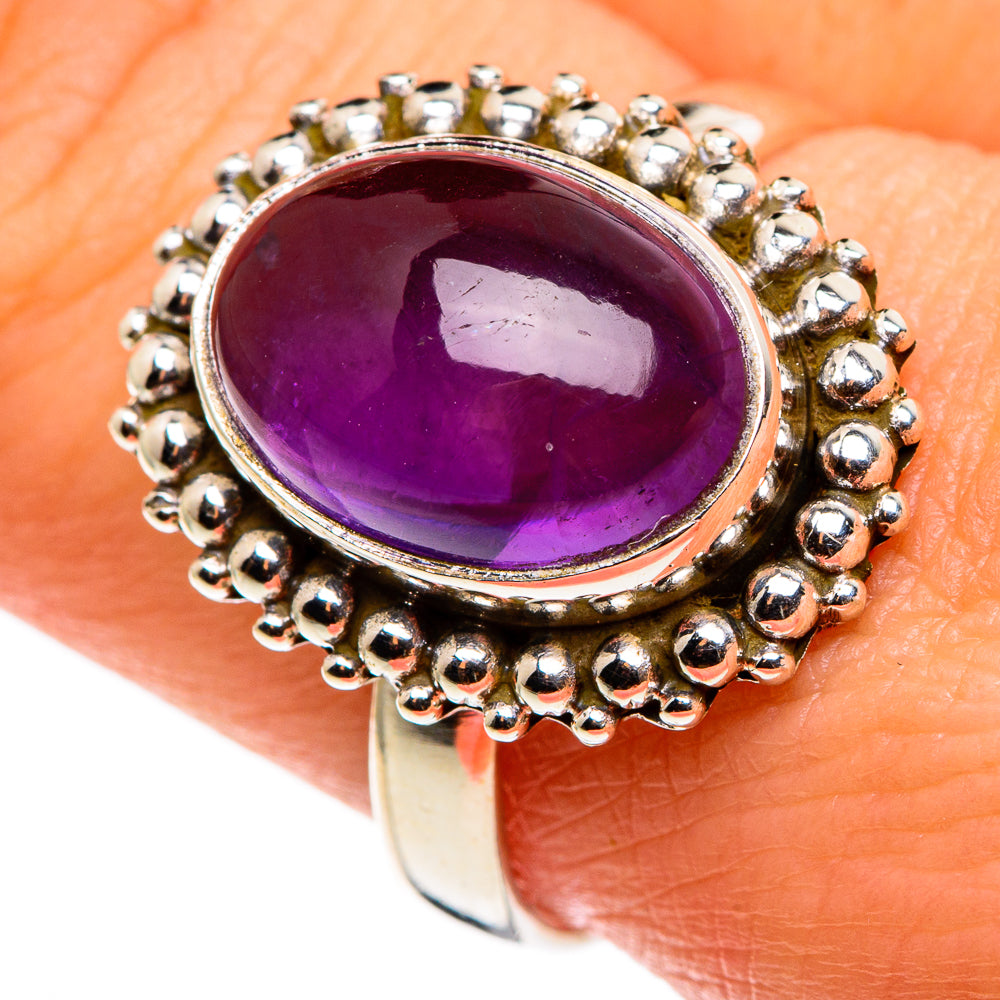Amethyst Rings handcrafted by Ana Silver Co - RING85210