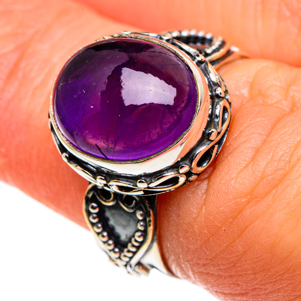 Amethyst Rings handcrafted by Ana Silver Co - RING85213