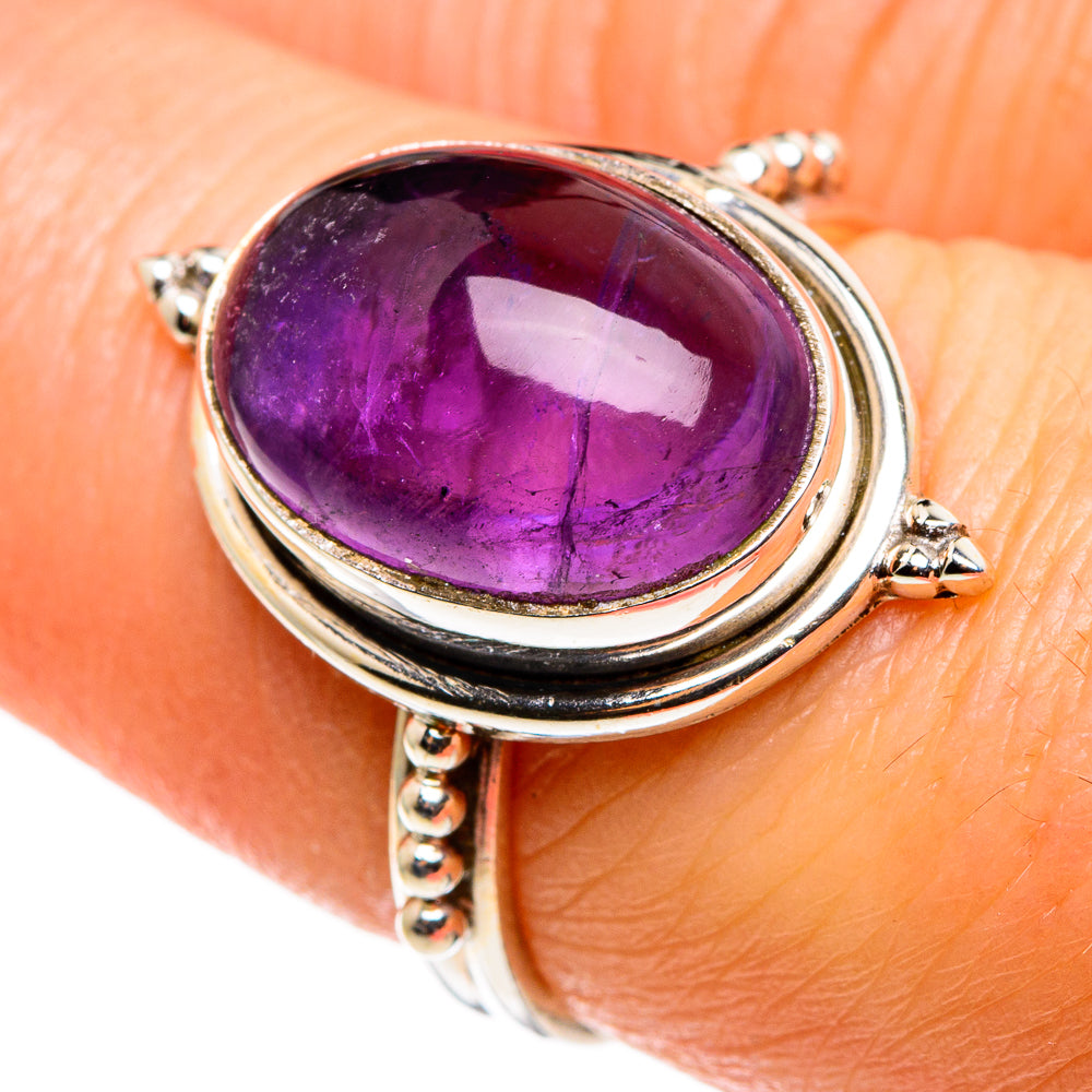 Amethyst Rings handcrafted by Ana Silver Co - RING85215
