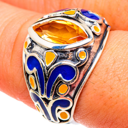 Citrine Rings handcrafted by Ana Silver Co - RING85225