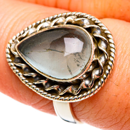 Aquamarine Rings handcrafted by Ana Silver Co - RING85234
