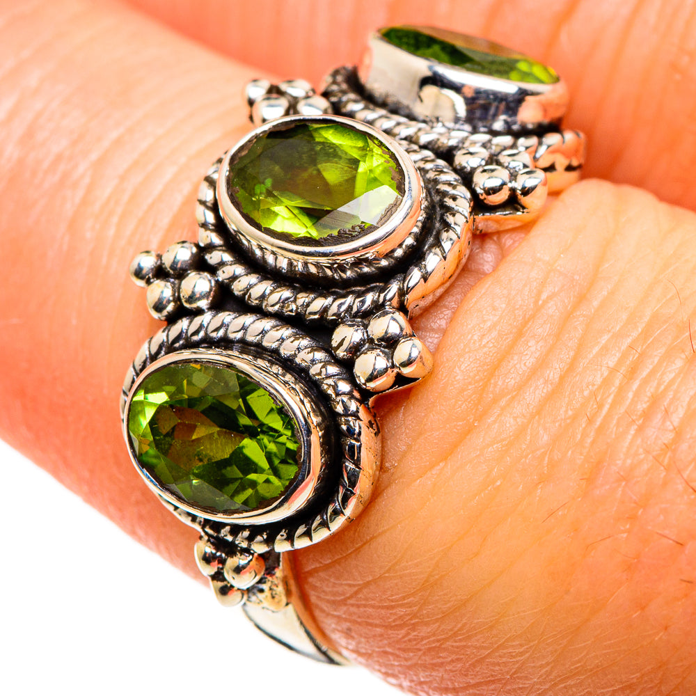 Peridot Rings handcrafted by Ana Silver Co - RING85238