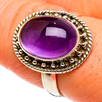 Amethyst Rings handcrafted by Ana Silver Co - RING85255
