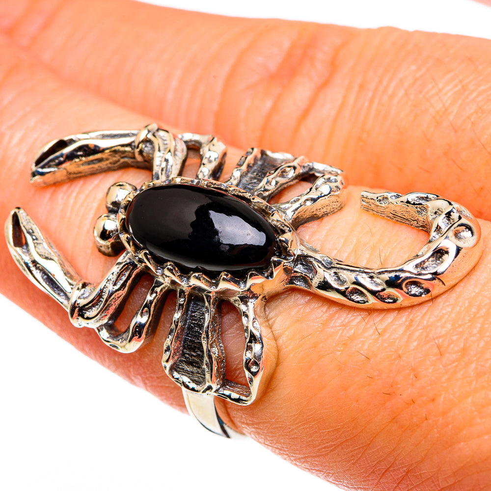Black Onyx Rings handcrafted by Ana Silver Co - RING85263