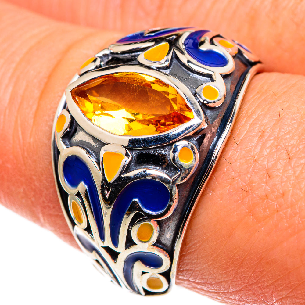Citrine Rings handcrafted by Ana Silver Co - RING85271