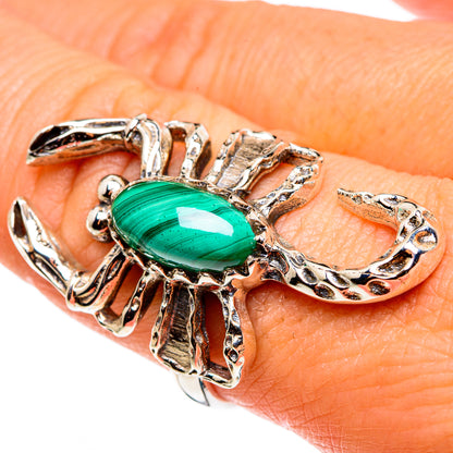 Malachite Rings handcrafted by Ana Silver Co - RING85281