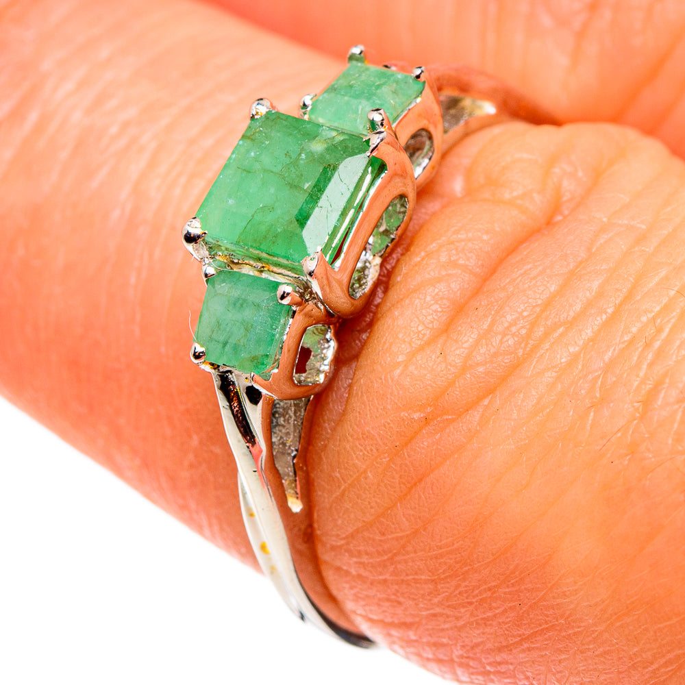 Emerald Rings handcrafted by Ana Silver Co - RING85283