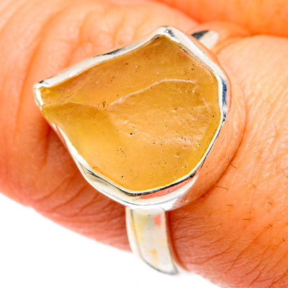 Libyan Glass Rings handcrafted by Ana Silver Co - RING85291