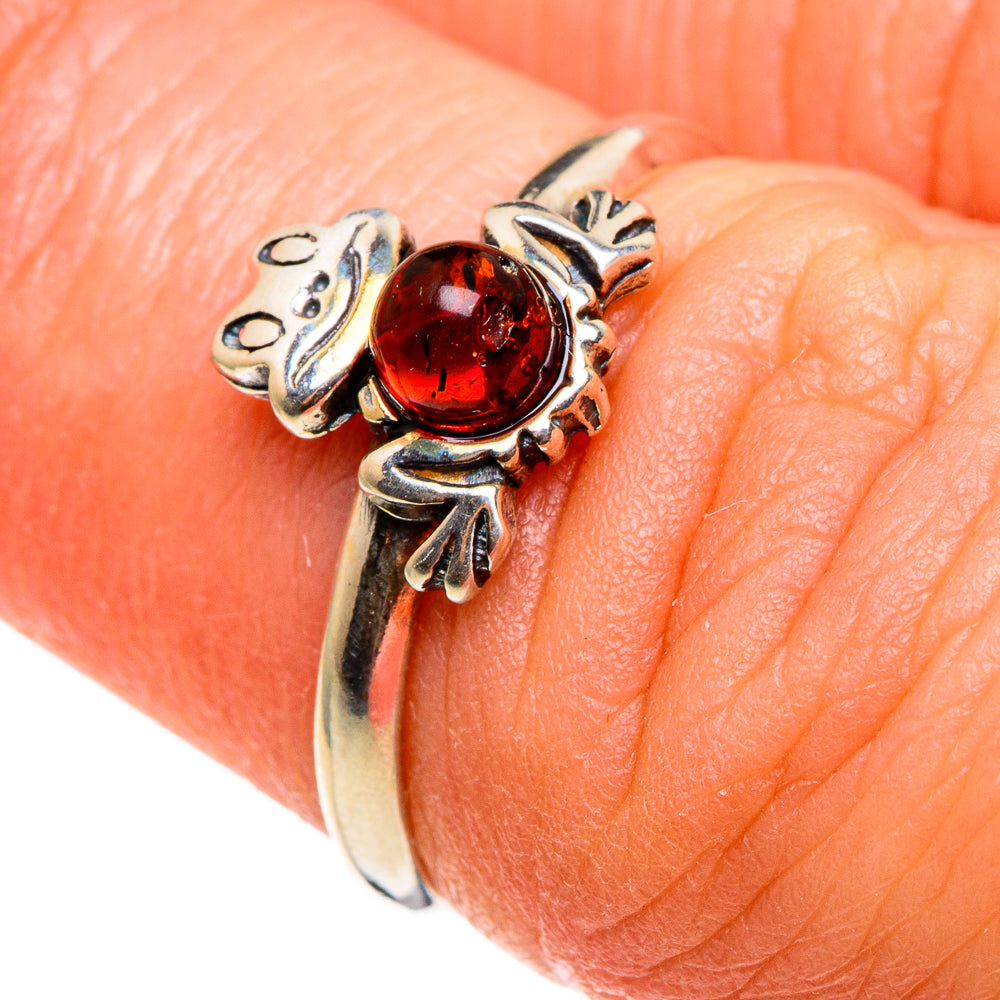 Baltic Amber Rings handcrafted by Ana Silver Co - RING85302