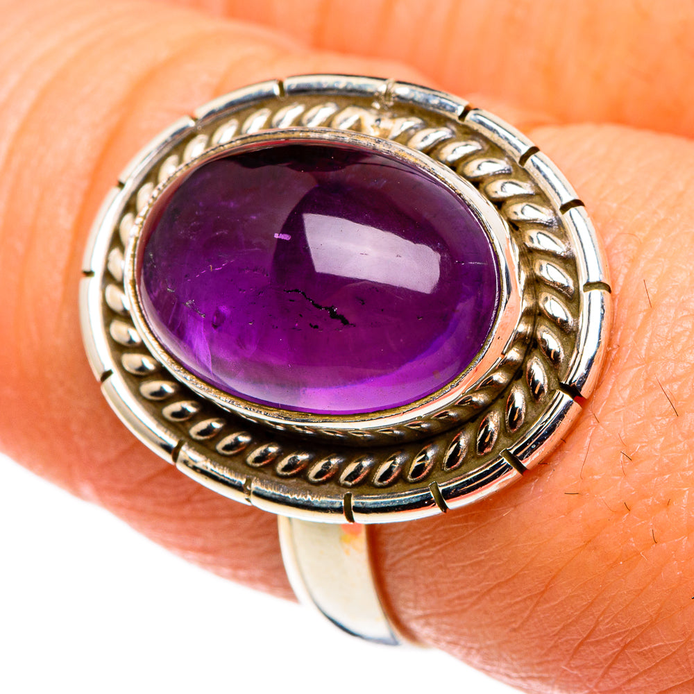 Amethyst Rings handcrafted by Ana Silver Co - RING85304