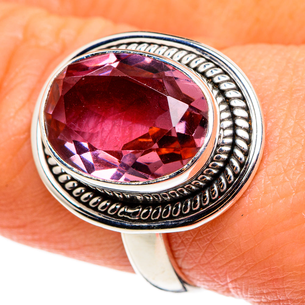 Color Change Alexandrite (lab.) Rings handcrafted by Ana Silver Co - RING85307