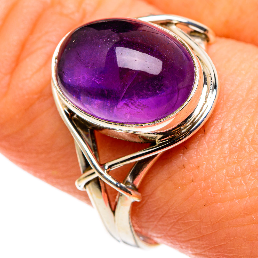 Amethyst Rings handcrafted by Ana Silver Co - RING85308