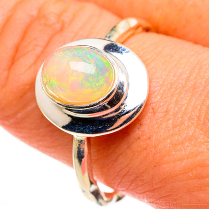 Ethiopian Opal Rings handcrafted by Ana Silver Co - RING85318