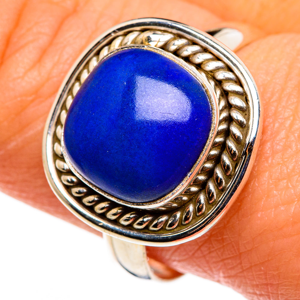 Lapis Lazuli Rings handcrafted by Ana Silver Co - RING85325