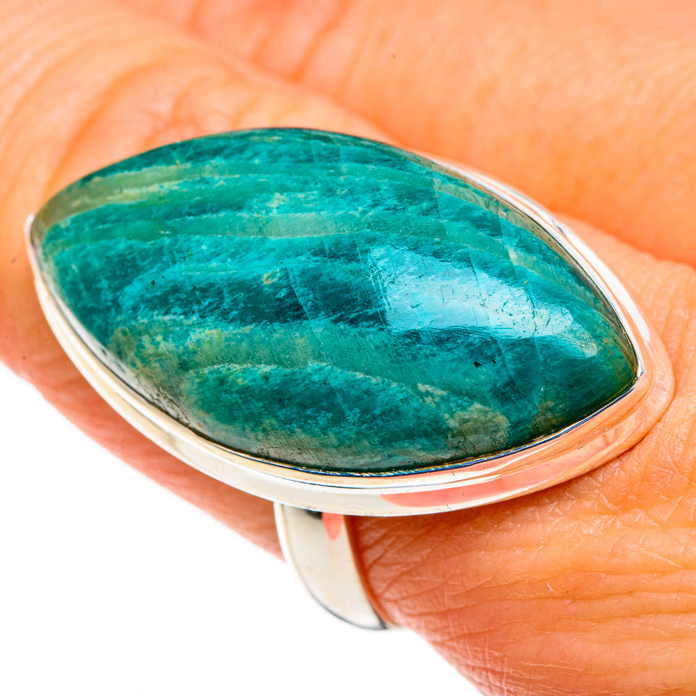 Amazonite Rings handcrafted by Ana Silver Co - RING85367