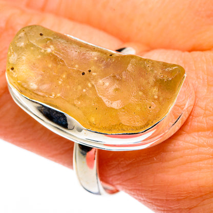 Libyan Glass Rings handcrafted by Ana Silver Co - RING85378